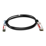 Picture of Cisco® QSFP-SFP10G-CU-1M Compatible TAA 10GBase-CU QSFP+ to SFP+ Direct Attach Cable (Passive Twinax, 1m, 30AWG)