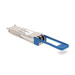Picture of MSA and TAA Compliant 100GBase-4WDM-20 QSFP28 Transceiver (SMF, 1295nm to 1309nm, 20km, DOM, Rugged, LC)