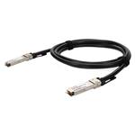 Picture of Arista Networks® Compatible TAA 100GBase-CU QSFP28 to QSFP28 Direct Attach Cable (Passive Twinax, 3m, Infiniband EDR, 26AWG, LSZH)