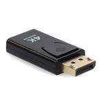 Picture of HP® QX591AV Compatible DisplayPort 1.2 Male to HDMI 1.3 Female Black Adapter Requires DP++ Max Resolution Up to 2560x1600 (WQXGA)