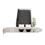 Picture of Solarflare® SFN5161T Compatible 10Gbs Dual RJ-45 Port 100m Copper PCIe 2.0 x8 Network Interface Card