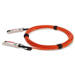 Picture of MSA and TAA 10GBase-AOC SFP+ to SFP+ Active Optical Cable (850nm, MMF, 3.5m)