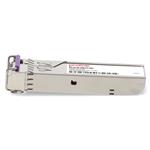Picture of Zhone® SFP-GE-BX-1490-SLC Compatible TAA Compliant 1000Base-BX SFP Transceiver (SMF, 1490nmTx/1310nmRx, 10km, DOM, LC)