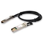 Picture of MSA and TAA 50GBase-CU SFP-DD to SFP-DD Direct Attach Cable (Passive Twinax, 1m, 30AWG)
