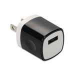 Picture of NEMA 1-15P Male to USB 2.0 (A) Female Wall Charger 5V 1.5A For Use With Standard US AC Wall Plugs - Industry Standard