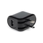 Picture of NEMA 1-15P Male to 1xUSB 2.0 (A) Female Wall Charger For Use With Standard US AC Wall Plugs Black
