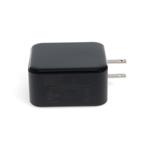 Picture of NEMA 1-15P Male to 1xUSB 3.1 Type (C) Female 15V at 3A, or 20V at 3A Wall Charger For Use With Standard US AC Wall Plugs Black