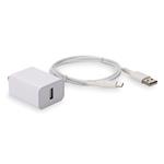Picture of 2PK 1-Port NEMA 5-15P Male to USB 3.1 (C) Male Wall Chargers 5V 1.8A For Use With Standard US AC Wall Plugs