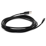 Picture of 2m USB 2.0 (A) Male to Lightning Male Black Sync and Charge Cable
