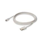 Picture of 2m USB 2.0 (A) Male to Lightning Male White Sync and Charge Cable