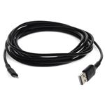 Picture of 3m USB 2.0 (A) Male to Lightning Male Black Sync and Charge Cable