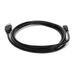Picture of 0.15m USB 2.0 (A) Male to Micro-USB 2.0 (B) Male Black Cable