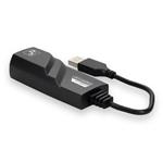 Picture of USB 2.0 (A) Male to RJ-45 Female Gray & Black Adapter