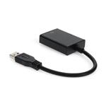 Picture of USB 3.0 (A) Male to HDMI 1.3 Female Black Adapter Including 1ft Cable