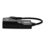 Picture of USB 3.0 (A) Male to RJ-45 Female Gray & Black Adapter