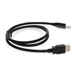Picture of 15ft USB 3.0 (A) Male to Female Black Cable