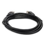 Picture of 1ft USB 3.0 (A) Male to USB 3.0 (B) Male Black Cable