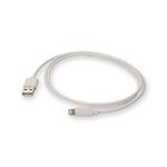 Picture of USB 2.0 (A) Male to Lightning White Cable