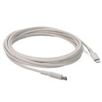 Picture of 2m USB 3.1 (C) Male to Lightning Male White Sync and Charge Cable
