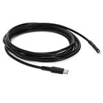 Picture of 3m USB 3.1 (C) Male to Lightning Male Black Sync and Charge Cable