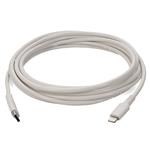 Picture of 3m USB 3.1 (C) Male to Lightning Male White Sync and Charge Cable