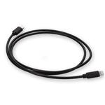 Picture of 1m USB 2.0 (C) Male to Lightning Male Black Cable