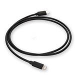 Picture of 1m USB 2.0 (C) Male to Lightning Male Black Cable