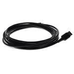 Picture of 2m USB-C Male to USB 2.0 (A) Male Black Sync and Charge Cable