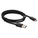 Picture of 5-Pack of 1m USB 3.1 (C) Male to USB 3.0 (A) Male Black Cables