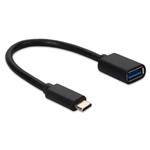 Picture of USB 3.1 (C) Male to USB 3.0 (A) Male Black Adapter