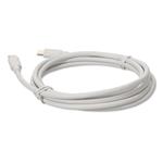 Picture of 2m USB 3.1 (C) Male to Male White Cable