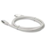Picture of 4ft USB 3.1 (C) Male to Male White Cable