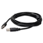 Picture of 5PK 10ft USB 2.0 (A) Male to Female Black Cables
