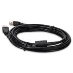 Picture of 5PK 10ft USB 2.0 (A) Male to Female Black Cables