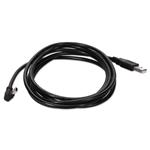 Picture of 1.83m USB 2.0 (A) Male to USB 2.0 (B) Right-Angle Male Black Cable