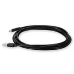Picture of 2m USB 2.0 (A) Male to USB 2.0 (C) Male Black Cable