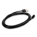 Picture of 2m USB 2.0 (A) Male to USB 2.0 (C) Male Black Cable