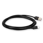 Picture of 0.5m USB 2.0 (A) Male to USB 2.0 (C) Male Black Cable