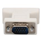 Picture of VGA Male to DVI-I (29 pin) Female White Adapter Max Resolution Up to 1920x1200 (WUXGA)