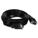 Picture of 5PK 15ft VGA Male to Male Black Cables Max Resolution Up to 1920x1200 (WUXGA)