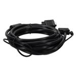 Picture of 15ft VGA Male to Male Black Cable Includes 3.5mm Audio Port Max Resolution Up to 1920x1200 (WUXGA)