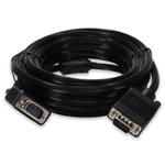 Picture of 25ft VGA Male to Male Black Cable Max Resolution Up to 1920x1200 (WUXGA)