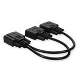 Picture of VGA Male to 2xVGA Female Black Adapter Max Resolution Up to 1920x1200 (WUXGA)