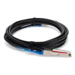 Picture of NetAPP® X6595-R6 Compatible TAA Compliant 40GBase-CU QSFP+ to QSFP+ Direct Attach Cable (Active Twinax, 3m)